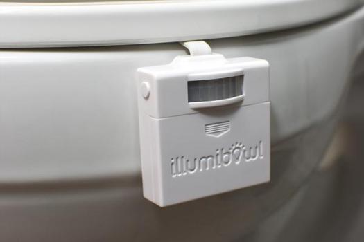 The IllumiBowl, A Toilet Nightlight With a Range of Colors to