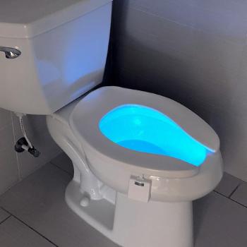 IllumiBowl Toilet Night Light Projector